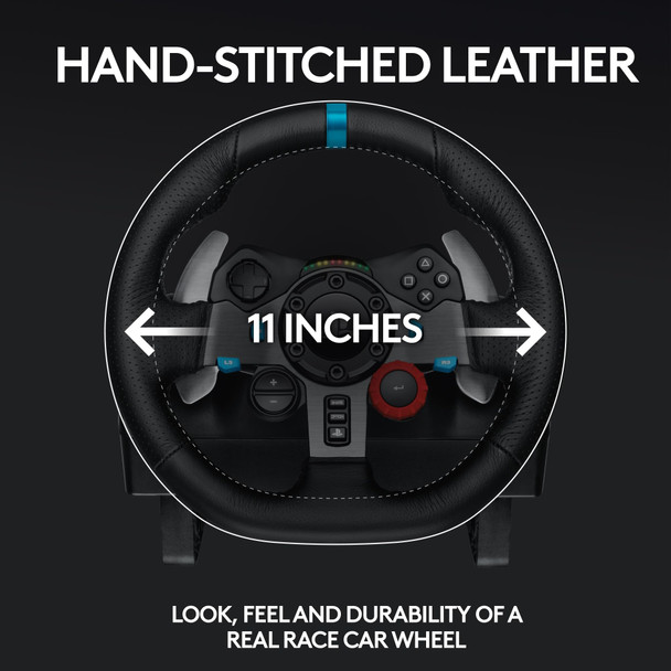 Logitech G29 Driving Force Racing Wheel & Pedals Dual Motor for PS5 PS4 PS3 PC – image 5