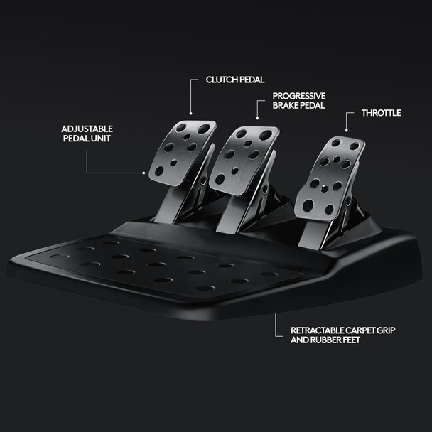 Logitech G29 Driving Force Racing Wheel & Pedals Dual Motor for PS5 PS4 PS3 PC – image 7