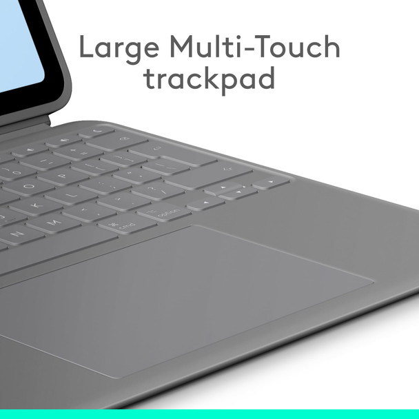 Logitech Combo Touch Keyboard Case for iPad Air 13-inch M2 Spanish QWERTY Folio