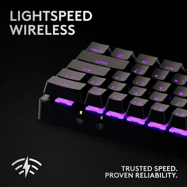 Logitech G PRO X 60 Wireless Mechanical Gaming Keyboard RGB Tactile Optical UK