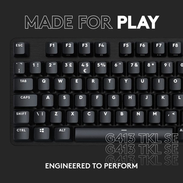 Logitech G413 TKL SE Mechanical Gaming Keyboard Tactile Switches UK Layout PC – image 9