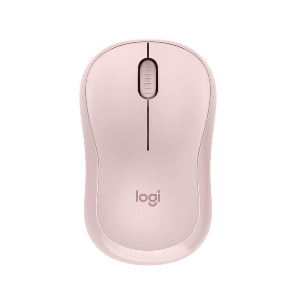 Logitech M240 Silent Wireless Bluetooth Mouse Optical Compact Travel Rose Pink
