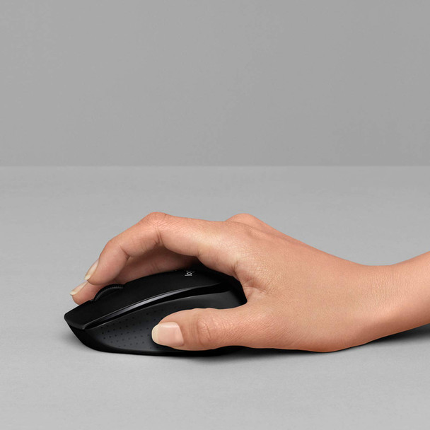 Logitech B330 Silent Plus Wireless Optical Mouse 1000 DPI 2.4GHz PC Mac Black – image 3