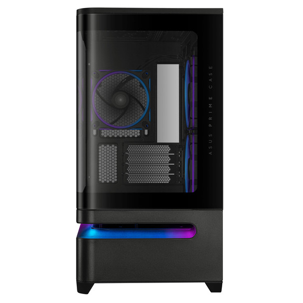 ASUS Prime AP202 ARGB Panoramic Curved Glass Micro-ATX PC Gaming Case Black – image 4