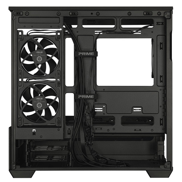 ASUS Prime AP202 ARGB Panoramic Curved Glass Micro-ATX PC Gaming Case Black – image 12