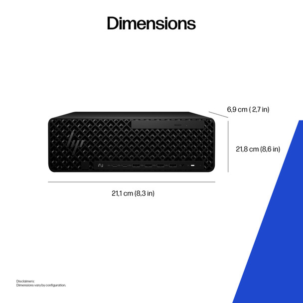 HP Z2 SFF G1i Workstation Intel Core Ultra 7 265K 32GB RAM 1TB SSD RTX 2000 Ada