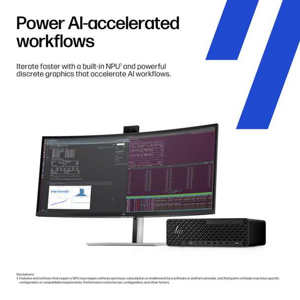 HP Z2 SFF G1i Workstation Intel Core Ultra 7 265K 32GB RAM 1TB SSD RTX 2000 Ada