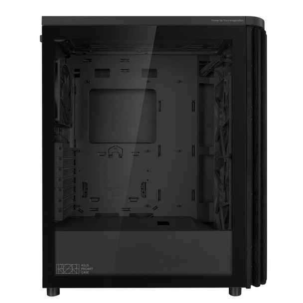 ASUS ProArt PA401 Wood Edition Tempered Glass Mid Tower ATX PC Gaming Case Black