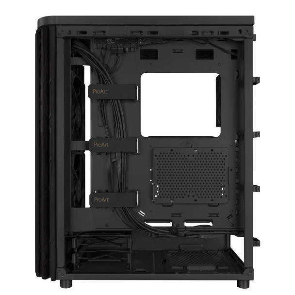 ASUS ProArt PA401 Wood Edition Tempered Glass Mid Tower ATX PC Gaming Case Black – image 12