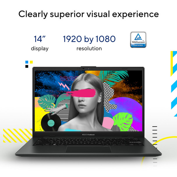 ASUS Vivobook Go 14 Laptop 14" FHD Intel N150 8GB RAM 128GB Windows 11 Black