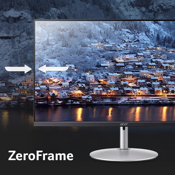 Acer SH243Y 23.8" Full HD IPS Gaming Monitor 144Hz FreeSync ZeroFrame HDMI PC