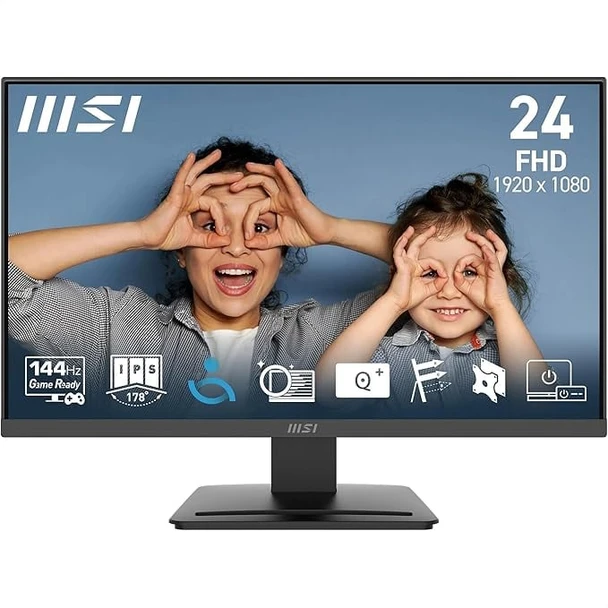 MSI Pro MP243L E14 23.8" FHD 144Hz IPS Monitor Business Gaming PC Display