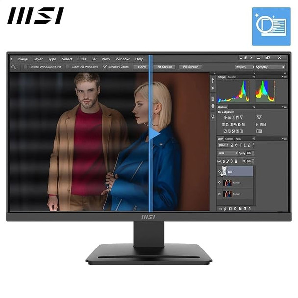 MSI Pro MP243L E14 23.8" FHD 144Hz IPS Monitor Business Gaming PC Display