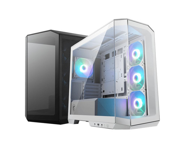 MSI MAG PANO M100R PZ Micro-ATX PC Tower Case  Black