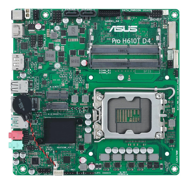 ASUS Pro H610T D4-CSM LGA1700 Thin Mini-ITX Motherboard DDR4 M.2 HDMI  – image 3