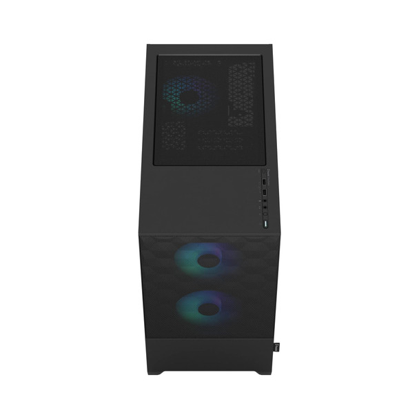 Fractal Design Pop Mini Air RGB Micro ATX PC Gaming Case Black Tempered Glass