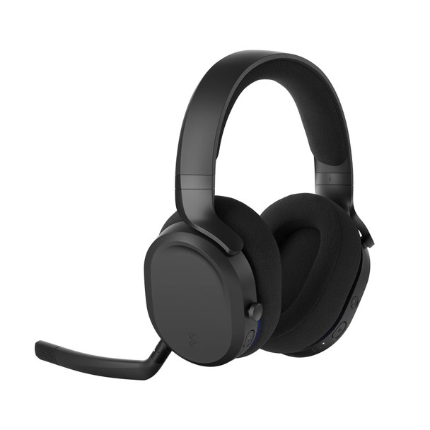 Fractal Scape Dark Wireless Gaming Headset with Charging Stand PC PS5 PS4 Mac