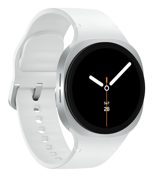 Samsung Galaxy Watch8 40mm 4G LTE Smartwatch Silver AMOLED GPS Fitness Tracker