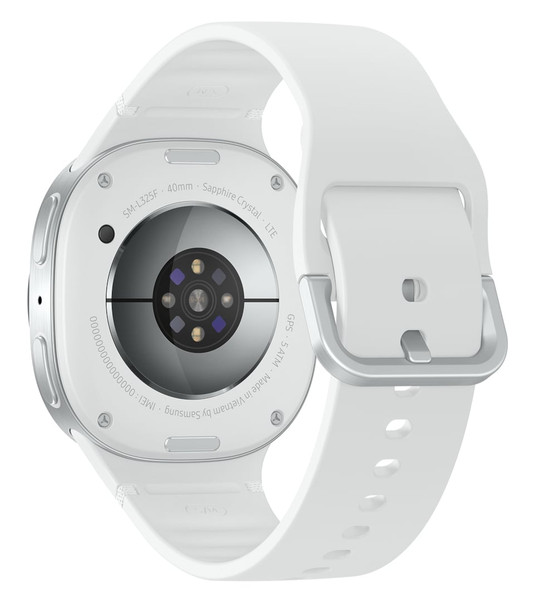 Samsung Galaxy Watch8 40mm 4G LTE Smartwatch Silver AMOLED GPS Fitness Tracker
