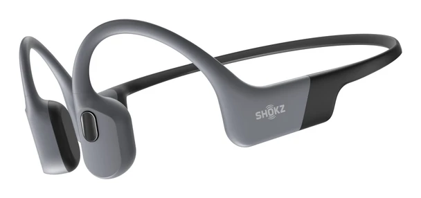 SHOKZ OpenSwim Pro Bone Conduction Wireless Bluetooth Swimming Headphones Grey