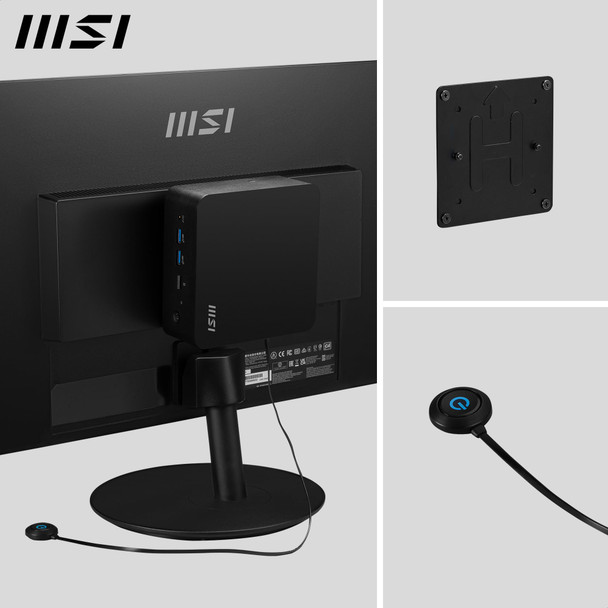 MSI Cubi NUC 13MQG, Intel Core i5-1345U vPRO, 8GB RAM, 512GB SSD, Windows 11 Pro