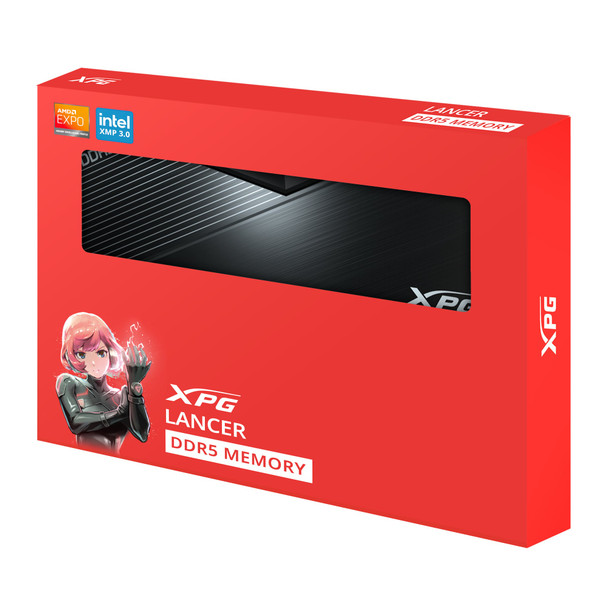 Adata XPG Lancer Blade AX5U6000C4816G-DTLABBK 32GB U-DIMM System Memory DDR5, 6000MHz, 2 x 16GB Kit