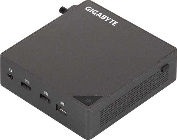 Gigabyte BRIX (GB-BRU5-225H) Barebone Kit, Intel Core Ultra 5 225H 14 Core CPU, 2 x DDR5 SO-DIMM Slots, 2 x M.2 2280 Slots, 1 x M.2 E Key 2230 Wi-Fi & BT slot (Wi-Fi 7 RTL8922AE)