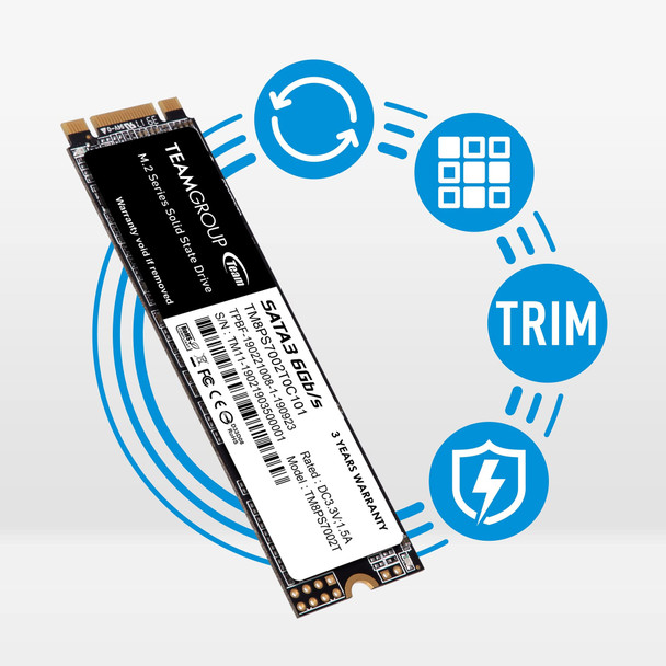 Team MS30 (TM8PS7002T0C101) 2TB, M.2 Sata Interface, PCIe Gen3 – image 2