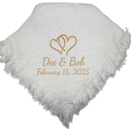 Cotton Wedding Throw