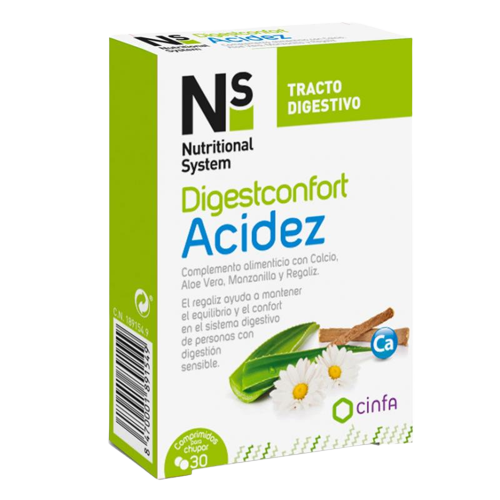 NS DIGESTCONFORT ACIDEZ FAST 30 PASTILLAS PARA CHUPAR