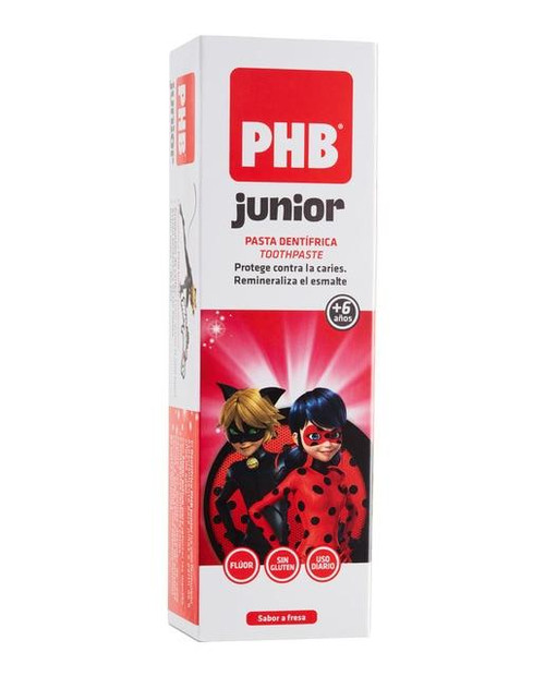 PHB Pasta dentífrica Fresa 75 ml Junior