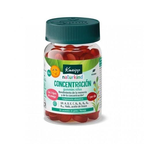 KNEIPP NIÑOS GUMMIES CONCENTRACIÓN 30 CARAMELOS