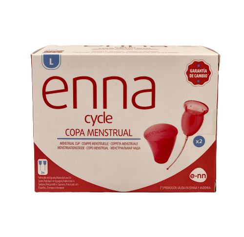Enna cycle 2 copas talla l + esterilizador