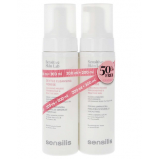 DUPLO SENSILIS MOUSSE LIMPIADORA 200ML + 200ML 