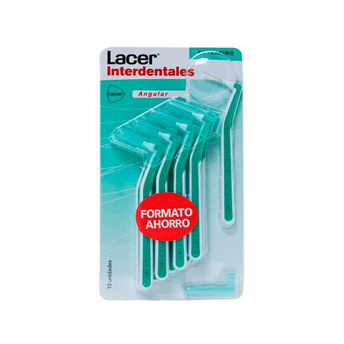 Cepillo interdental angular extrafino 10 unidades lacer