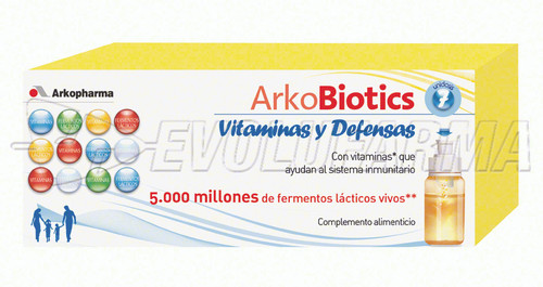 ARKOBIOTICS VITAMINAS Y DEFENSAS NIÑO. 7 unidosis