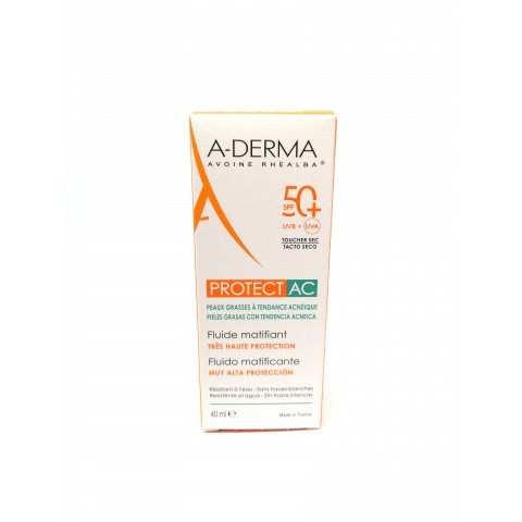ADERMA PROTECT FLUIDO SPF 50+ AC MATIFICANTE 40 ML