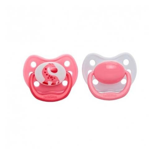 Chupete silicona dr brown's perform 2ª etapa 6 - 18 m rosa 2 U