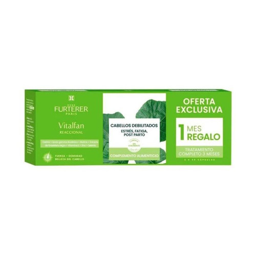 RENE FURTERER VITALFAN CAIDA REACCIONAL (2+1 DE REGALO)