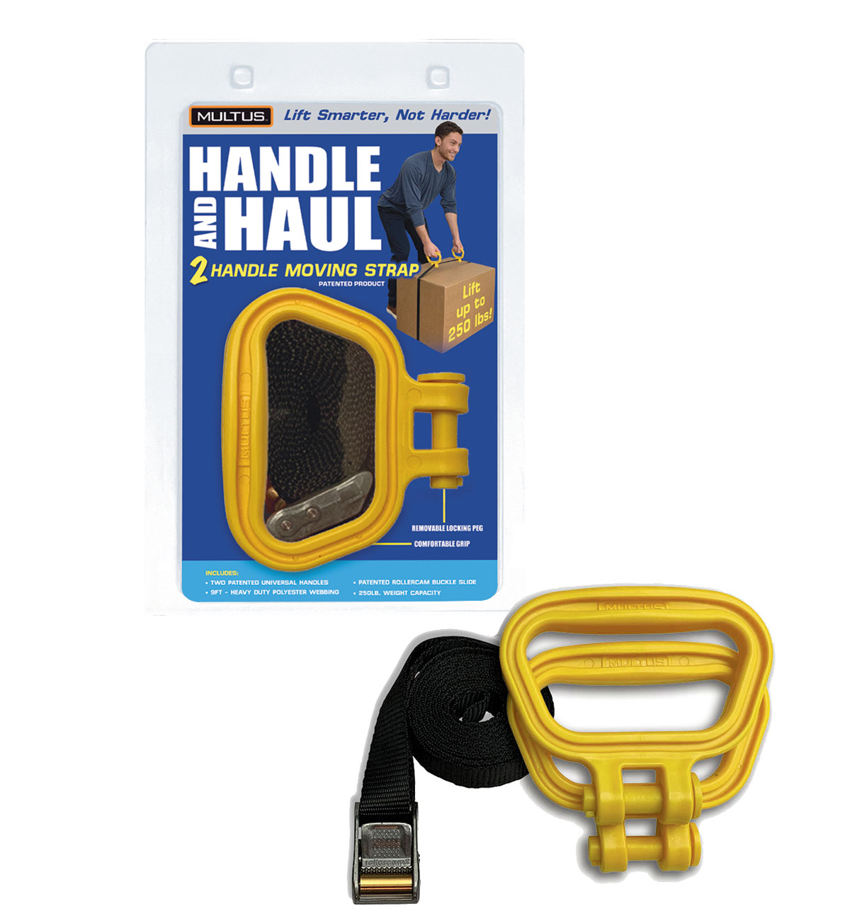 MULTUS 32-in Polypropylene Moving Straps in the Moving Straps department at