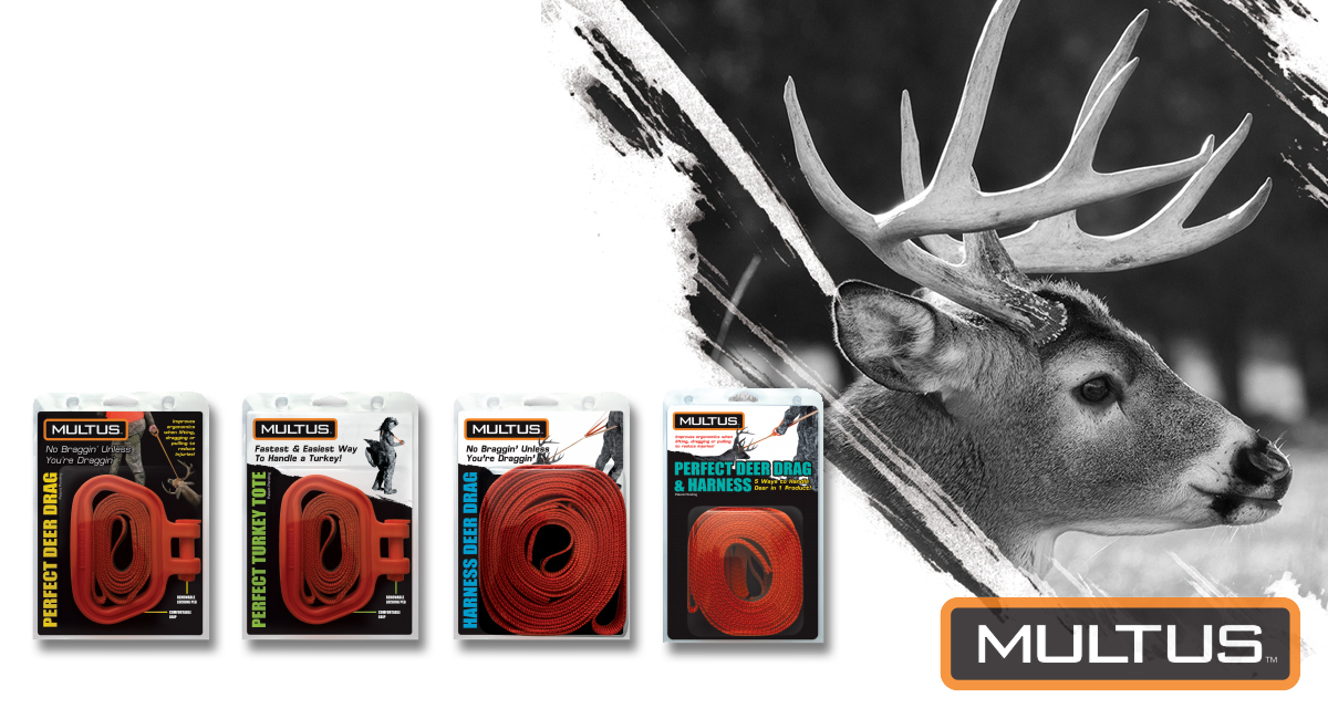 MULTUS: Deer Drag and Harness Hunting Gear Every Way to Drag a Deer in ONE  Product Fast & Easy! Hunting accessories for deer hunting Gift