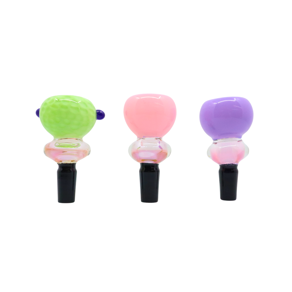 14 Male Slime Color Double Rim Tall Bowl