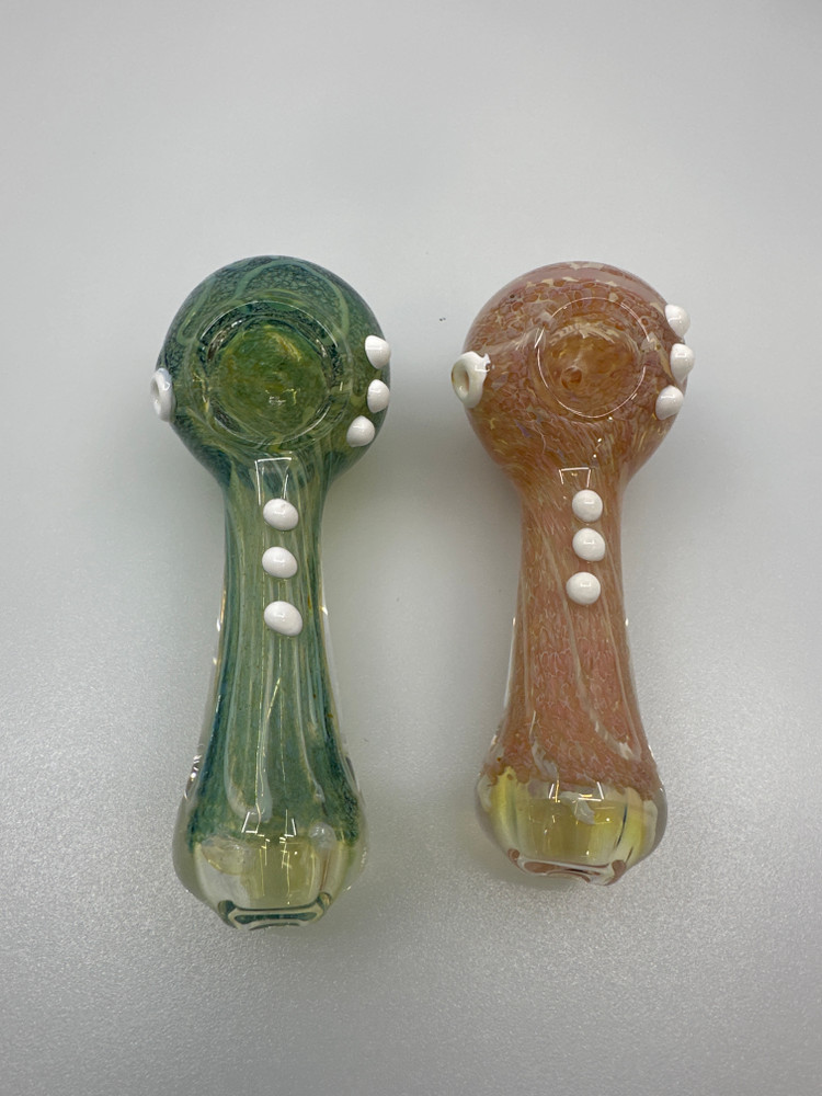 4.5” Frit Marble Dot Spoon