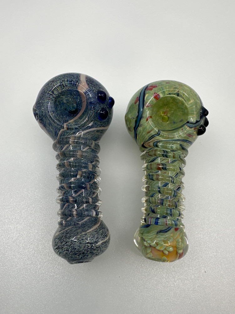 4.5” Frit Twisting Wrap Hand Pipe