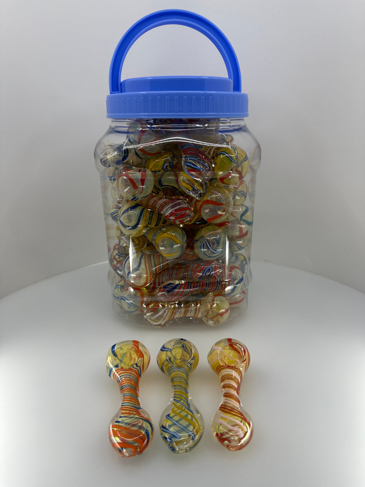 3” Multicolored Spoon (60 Counts)