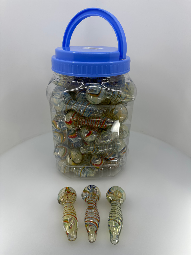 3” Color Round Spoon  (60 Counts)