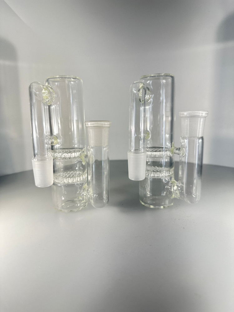 18mm 90 Degree Double Honeycomb Ash Catcher