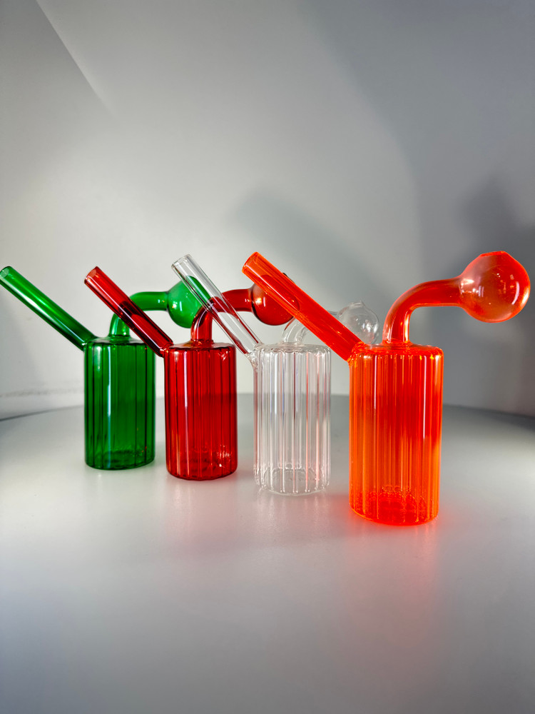 Cylinder Shape Color OB Water Pipe