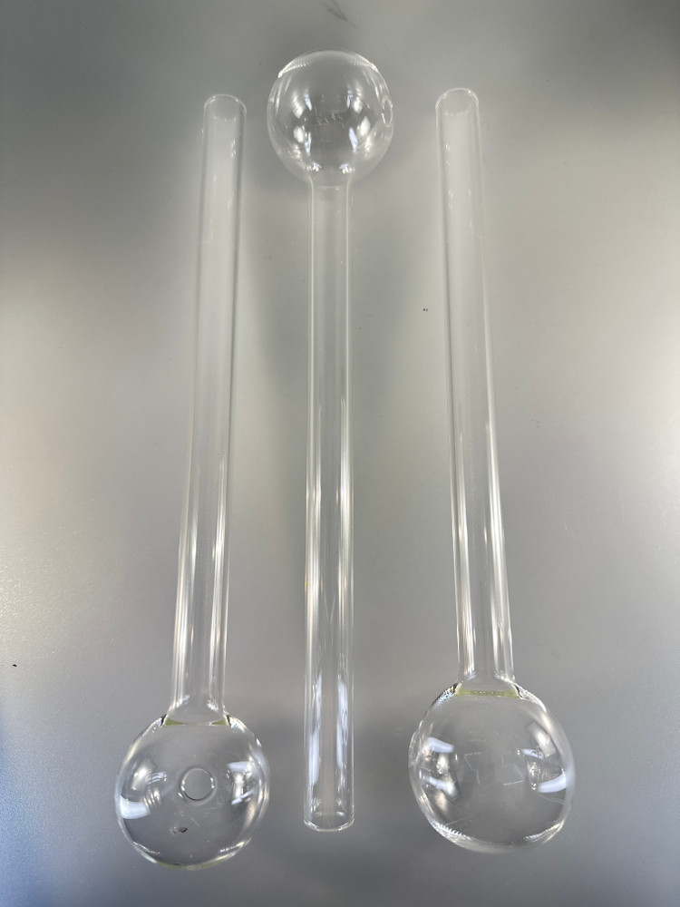 10” 12mm Tube Clear Jumbo OB (Pack of 10 $15)