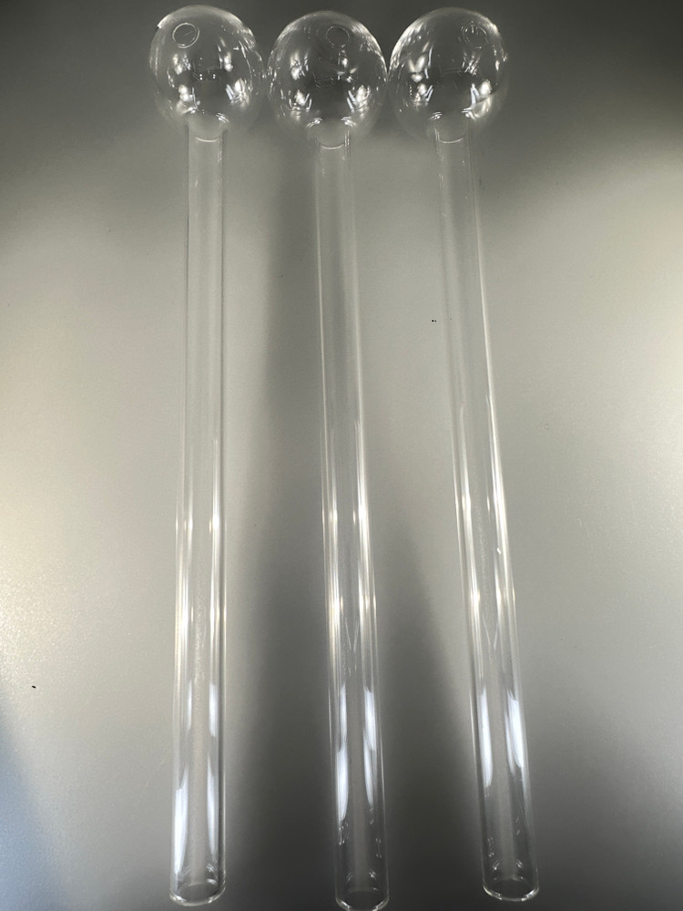 12” 12mm Clear Tube OB (Pack of 5 $10)